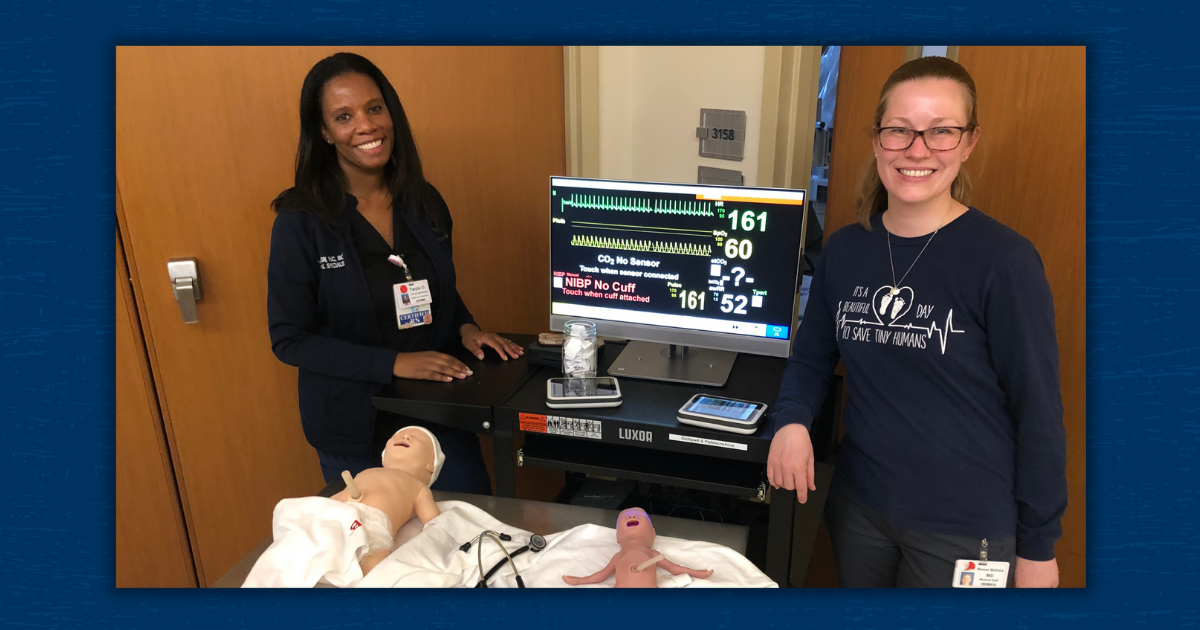 The Hopewell, New Jersey Pediatrix Medical Group Practice Welcomes New Manikins for Simulation Training